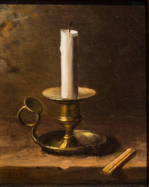 Still Life with a Candle