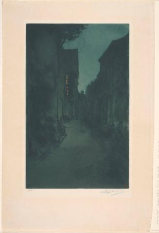 Street by Night (Rue, Effet de Nuit)