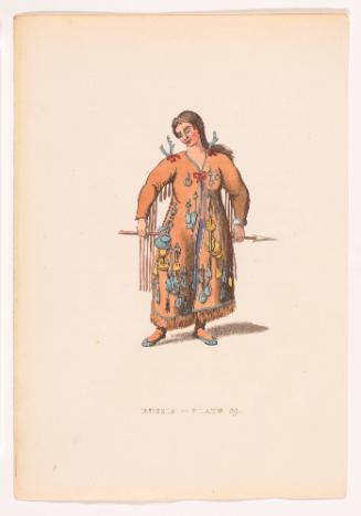 A Schaman of the Tungoosi, Plate 39 from Picturesque Representations from the Dress and Manners of the Russians