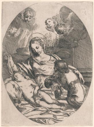 The Madonna with the Young Christ Sleeping