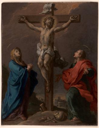 Christ on the Cross with the Virgin and Saint John