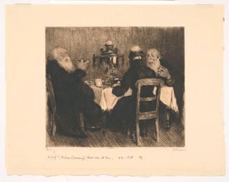 Three Men at Tea