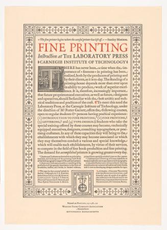 Fine Printing