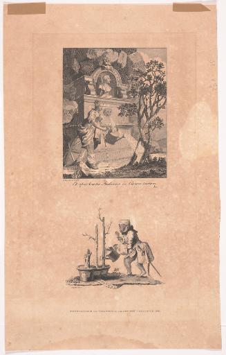 Frontispiece and Tailpiece to the Artists' Catalogue