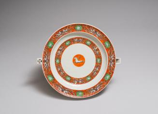 "Hot-Water" Plate with Neo-classical Motifs
