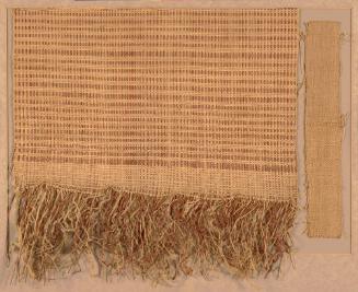 Primitive Weave in Beige and Orange-brown