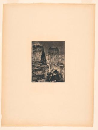 The Dark Tower, from Twelve Prints by Contemporary American Artists