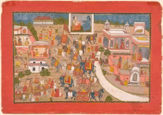 Illustration from the Bhagavat Purana