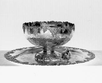 Footed Punch Bowl
