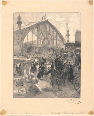 Leaving the Exhibition of 1889