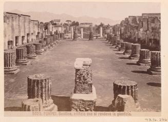 Pompeii, Basilica, Edifizio Ove Si Rendeva La Giustizia