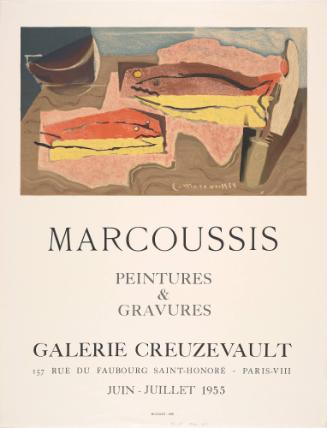 Poster: Marcoussis, Galerie Creuzevault