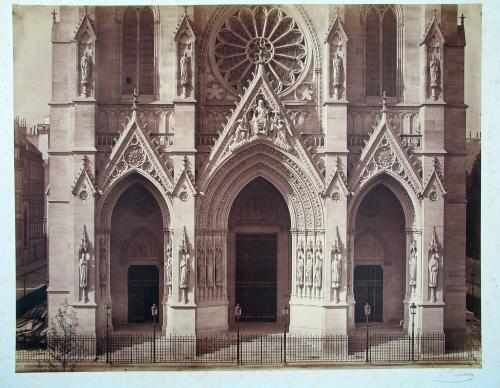 Facade of the Basilica of Saint Clotilde