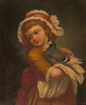 Girl with Dove