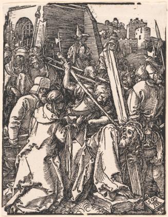 Christ Carrying the Cross, from the Small Woodcut Passion