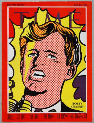 Bobby Kennedy (Cover of TIME Magazine International Atlantic Edition)