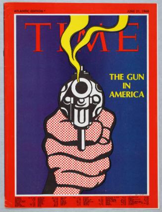 The Gun in America (Cover of TIME Magazine International Atlantic Edition)