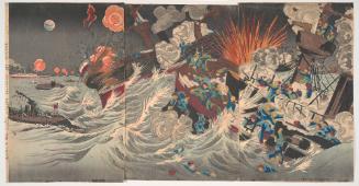 Sea Battle During the Sino-Japanese War