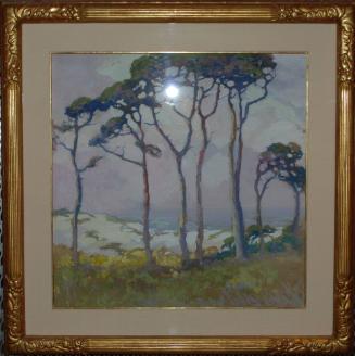 Cypress Trees and Sand Dunes, Pebble Beach