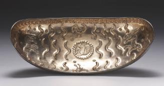Elongated Bowl in Sasanian Style