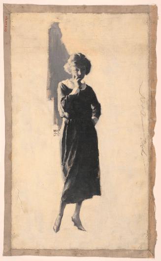 Standing Woman; Illustration