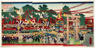 Emperor Meiji Welcomes Former USA President Grant with a Parade
