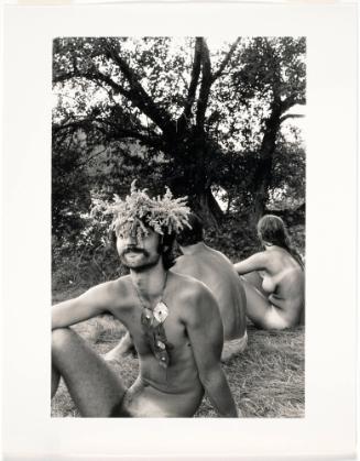 Woodstock (Nude Man with Flowers on His Head)