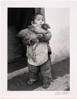 Boy with Chicken, Hungiao, China