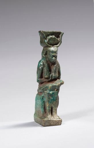 Seated Isis Suckling Horus Amulet