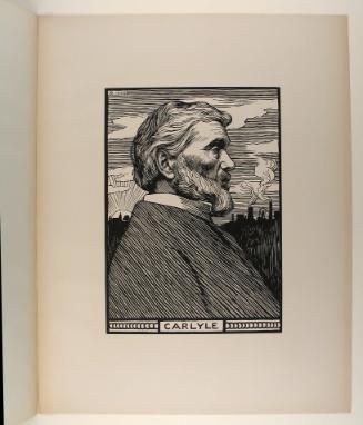 Some Woodcuts of Men of Letters [call#: Folio/ne1235/.b783]