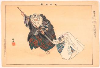 Scene from the play Sumidagawa, from the series Pictures of Noh Plays