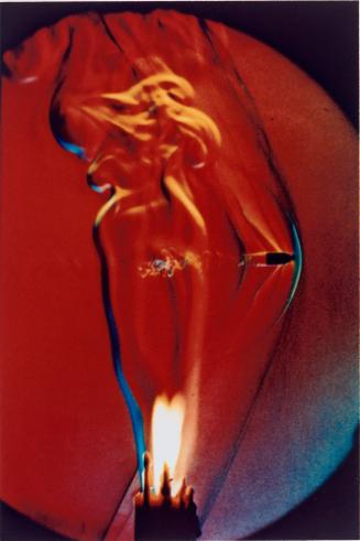Bullet Through Candle Flame, from Harold Edgerton: Ten Dye Transfer Photographs