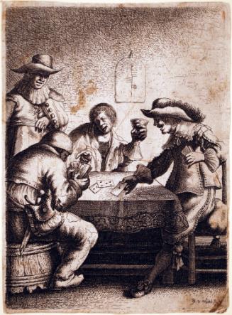 The Two Card Players