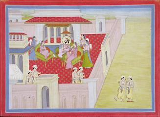 Story of Nala and Damayanti, Page from the Mahabharata