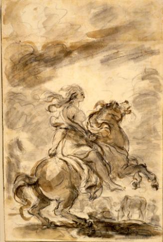 Angelica Selects a Mount, Illustration for Ariosto's Orlando Furioso, Canto XI, Verse 12