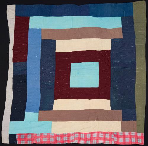 Quilt (Housetop variation)