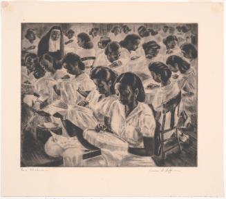 Lace Makers, Puerto Rico