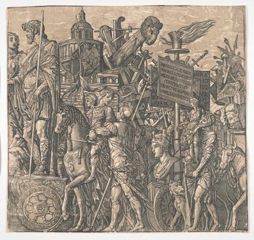 The Triumph of Julius Caesar: The Triumphal Car (no. 2), after Andrea Mantegna