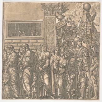 The Triumph of Julius Caesar: The Captives (no. 7), after Andrea Mantegna