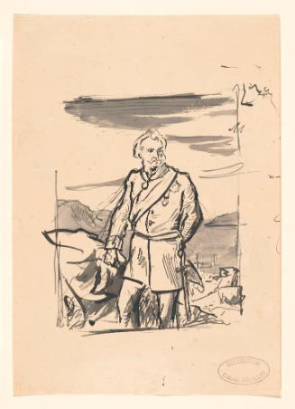 Study for a Three-quarter Length Portrait of An Officer