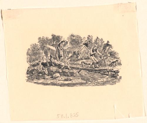 Tail - Piece from a Memoir of Thomas Bewick, Written by Himself