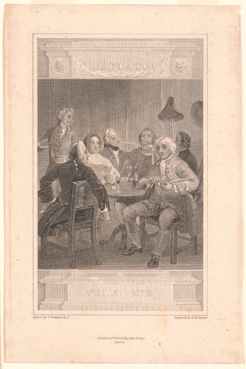 Frontispiece for The Spectator, Vol. I, no. 2