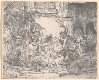 The Adoration of the Shepherds with a Lamp