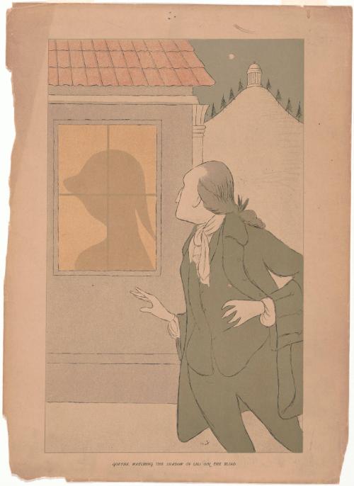 Goethe, Watching the Shadow of Lili on the Blind