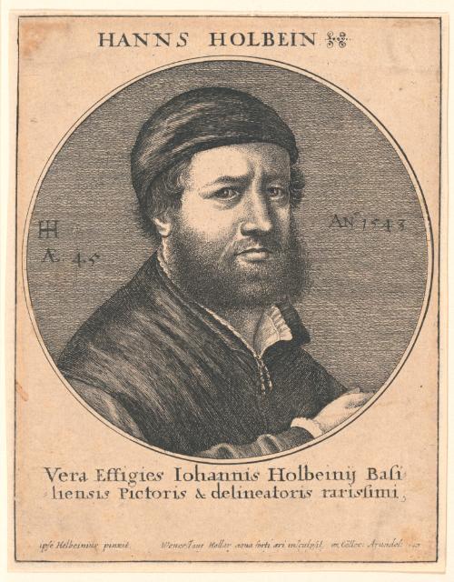 Portrait of Hans Holbein