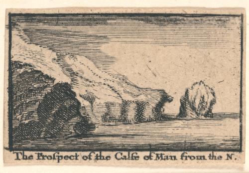 The Prospect of Calfe of Man from the N. , from 8 Little Prospects...