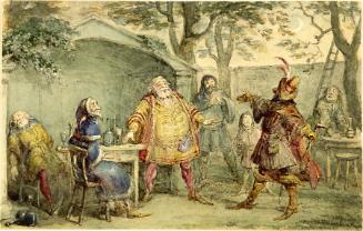 Pistol Informing Falstaff of the Death of Henry IV