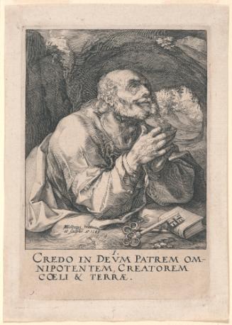 Saint Peter, from the Series Christ, the Twelve Apostles, and Paul