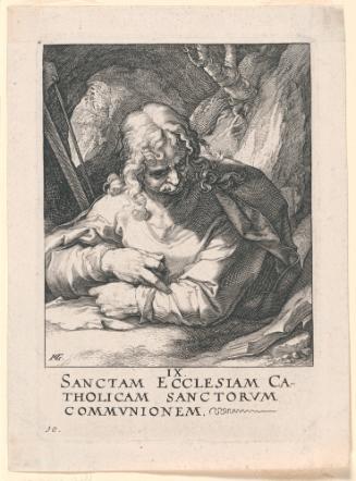 Saint James the Lesser from the Series Christ, the Twelve Apostles, and Paul