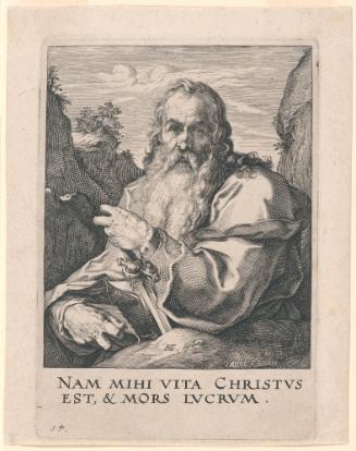 Saint Paul, from the Series Christ, the Twelve Apostles, and Paul